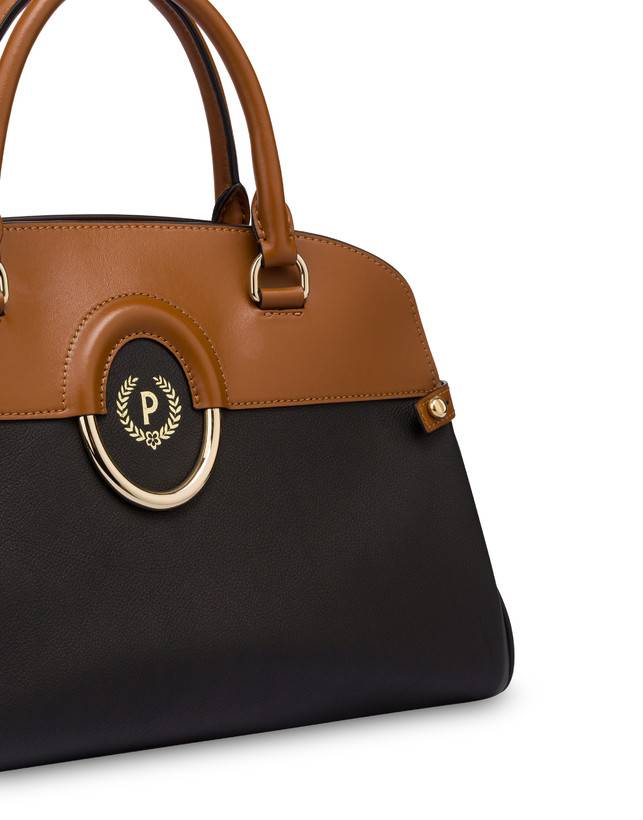 Pollini Borsa Doppio Manico Bicolor Wonder Italy