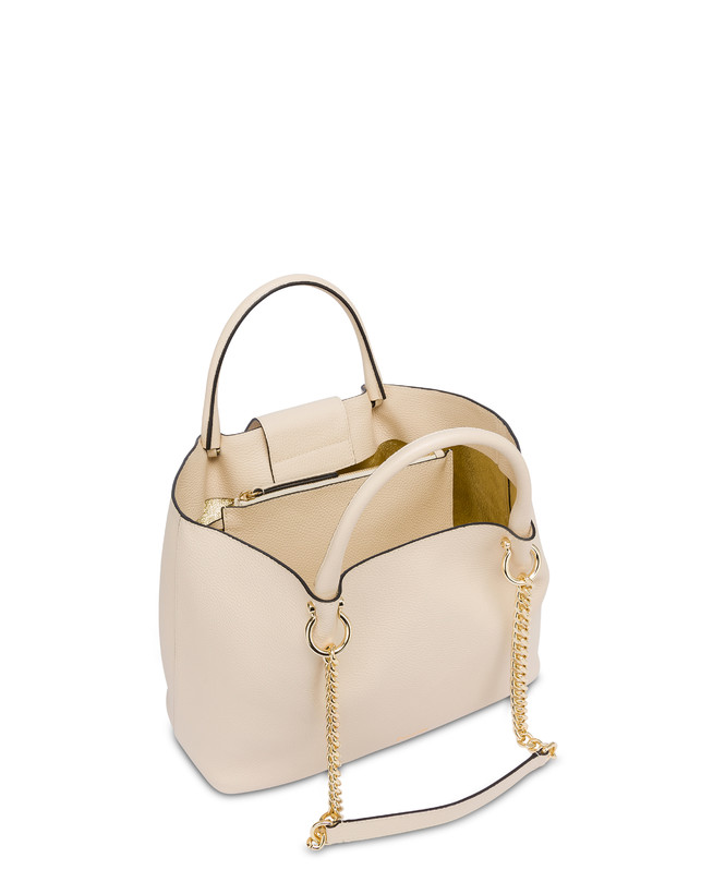 Pollini Borsa In Vitello Double Marlene Qualità Garantita