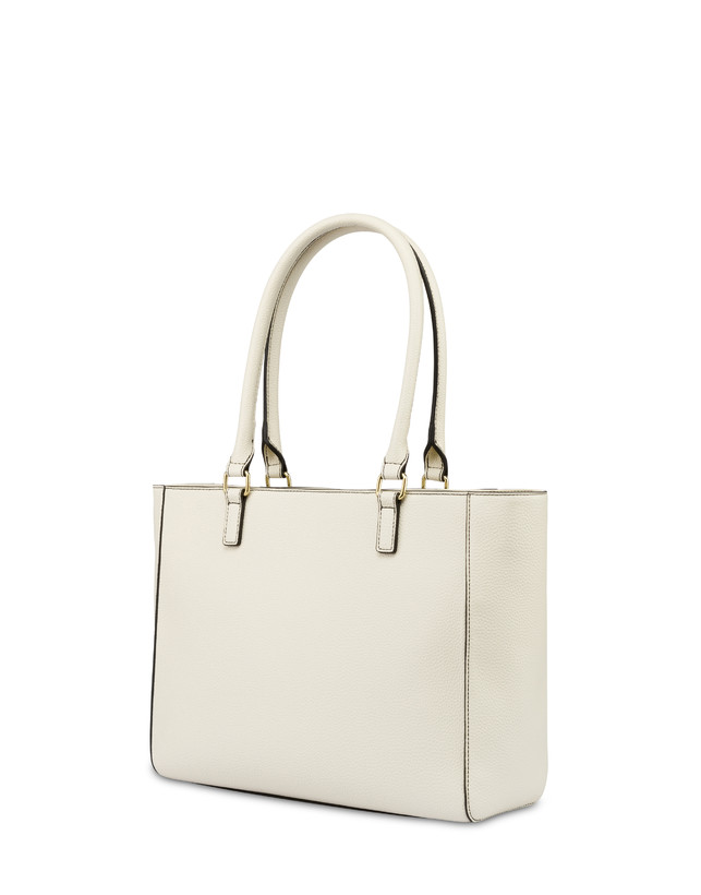 Pollini Tote Bag Incontri Avorio Promozione Limitata