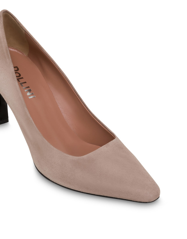 Pollini Décolleté In Camoscio Sissi Sabbia Online