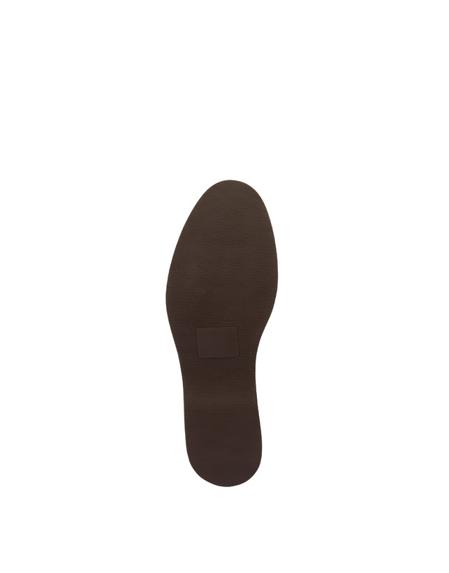 Pollini Mocassini In Crosta Green Field Beige Nuovo