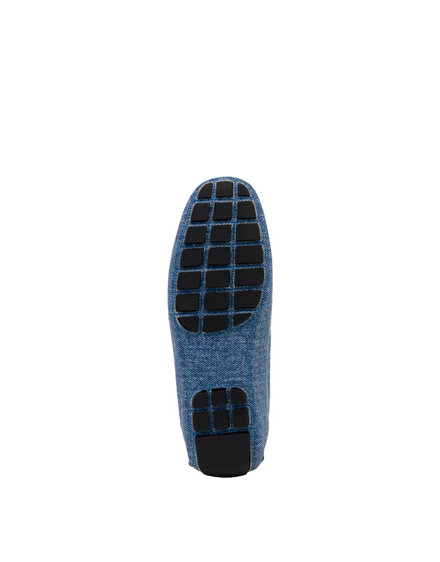 Pollini Mocassini Driver In Nappa Eazy Blu Promozione