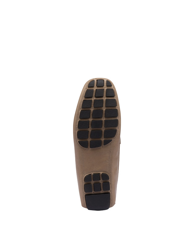 Pollini Mocassini Driver In Vitello Eazy Taupe Negozi Online