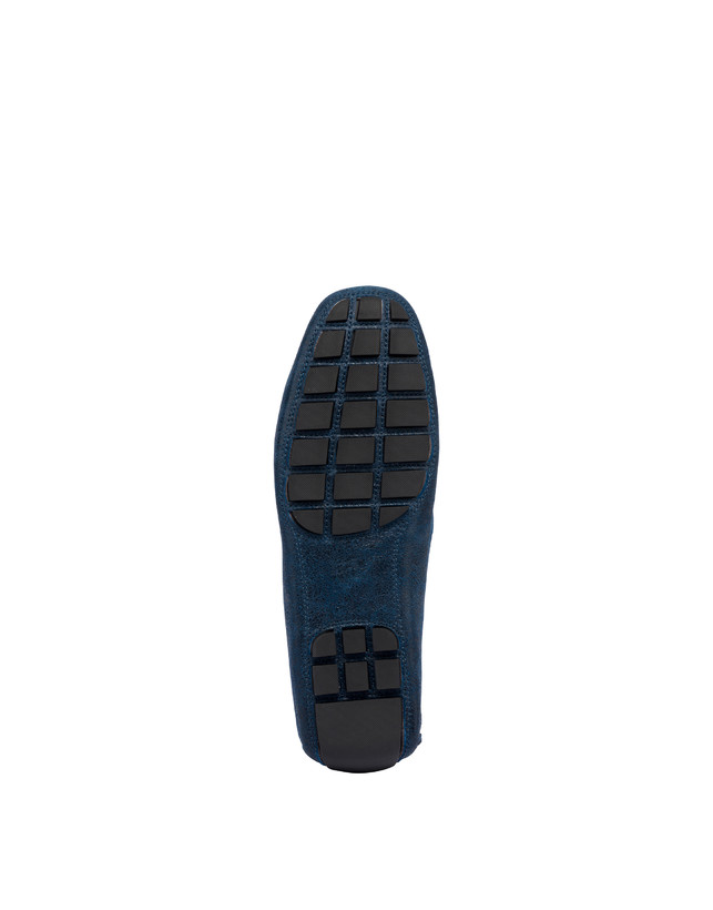 Pollini Mocassini Con Morsetto In Pelle Eazy Blu Acquista Ora