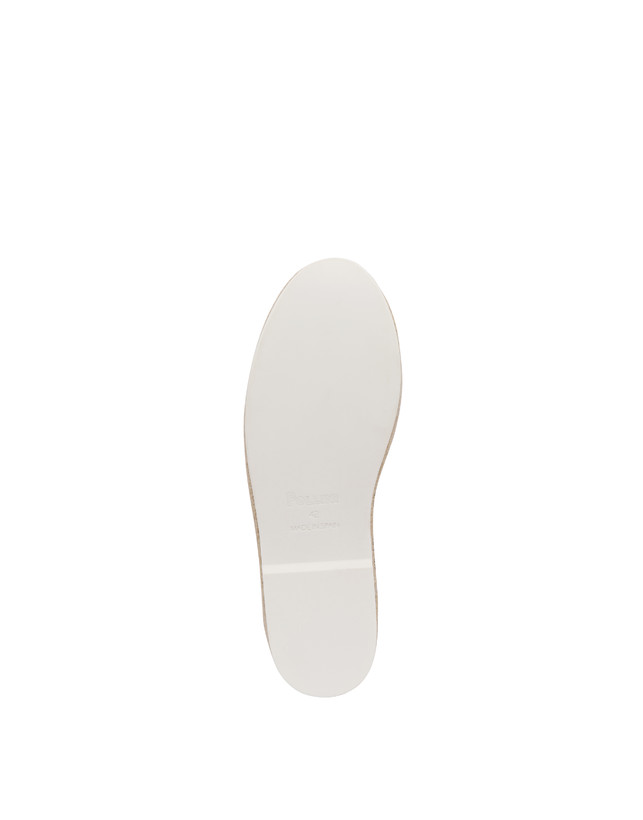 Pollini Espadrillas In Capra Stampa Denim Blu Promozione Limitata