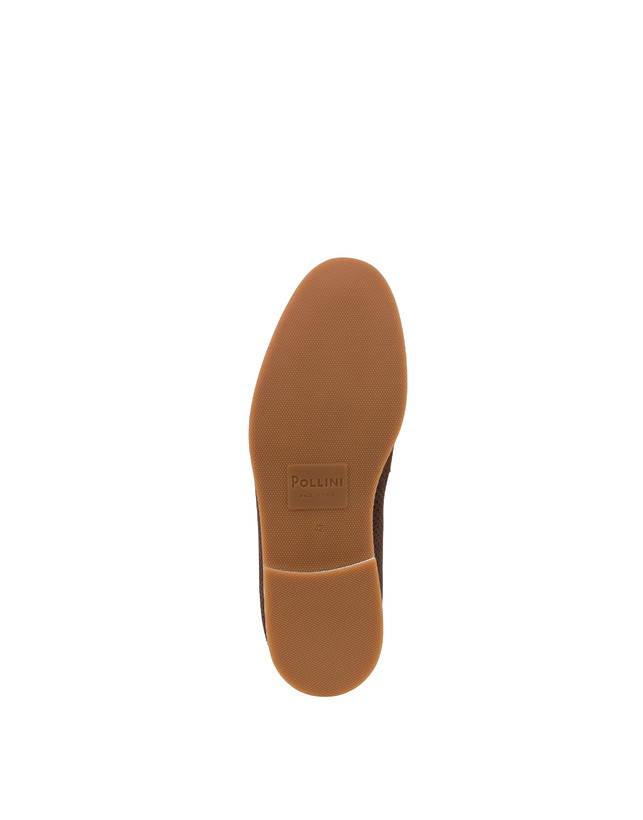 Pollini Derby In Scamosciato Traforato B-light T.moro Fino Al -60%