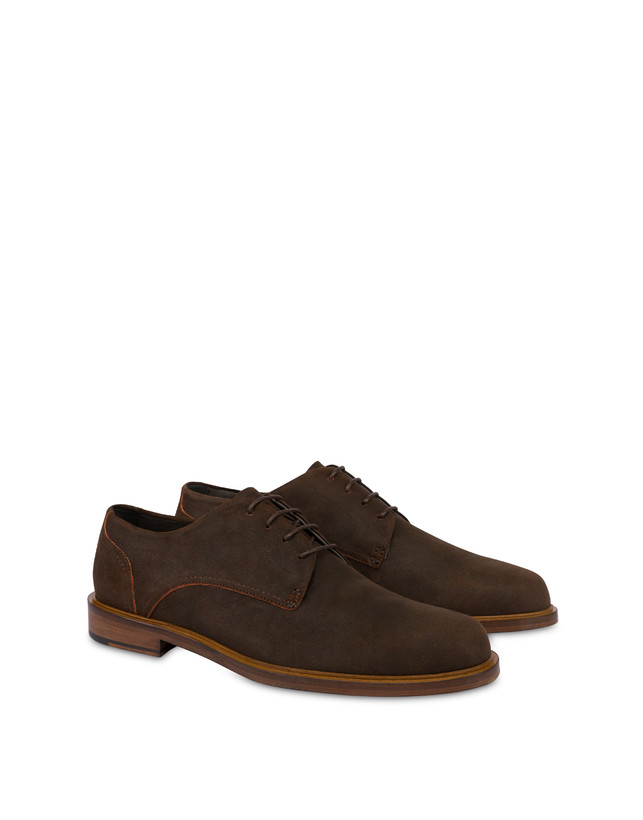 Pollini Derby In Scamosciato Classic T.moro Affare Del Giorno