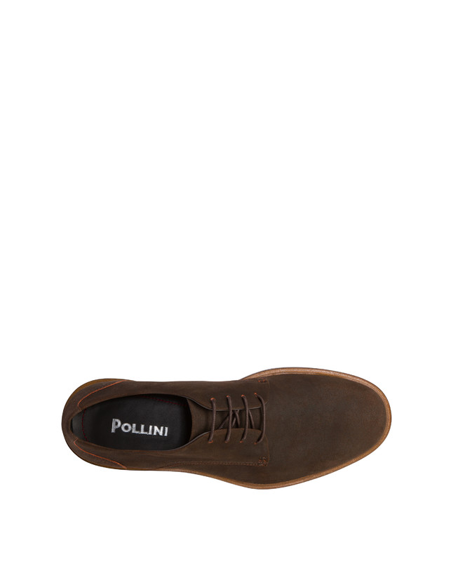 Pollini Derby In Scamosciato Classic T.moro Affare Del Giorno