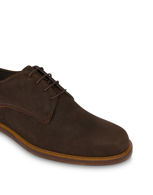 Pollini Derby In Scamosciato Classic T.moro Affare Del Giorno
