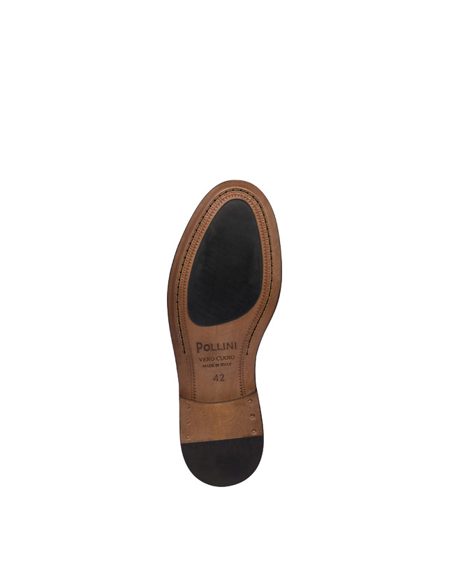Pollini Monk Strap In Vitello 1920 Nero Novità