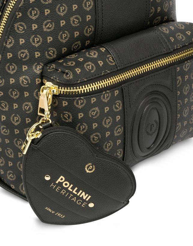 Pollini Zaino Heritage 70th Anniversary Nero/nero Presa