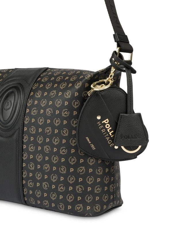Pollini Borsa A Spalla Heritage 70th Anniversary Nero/nero Sconto