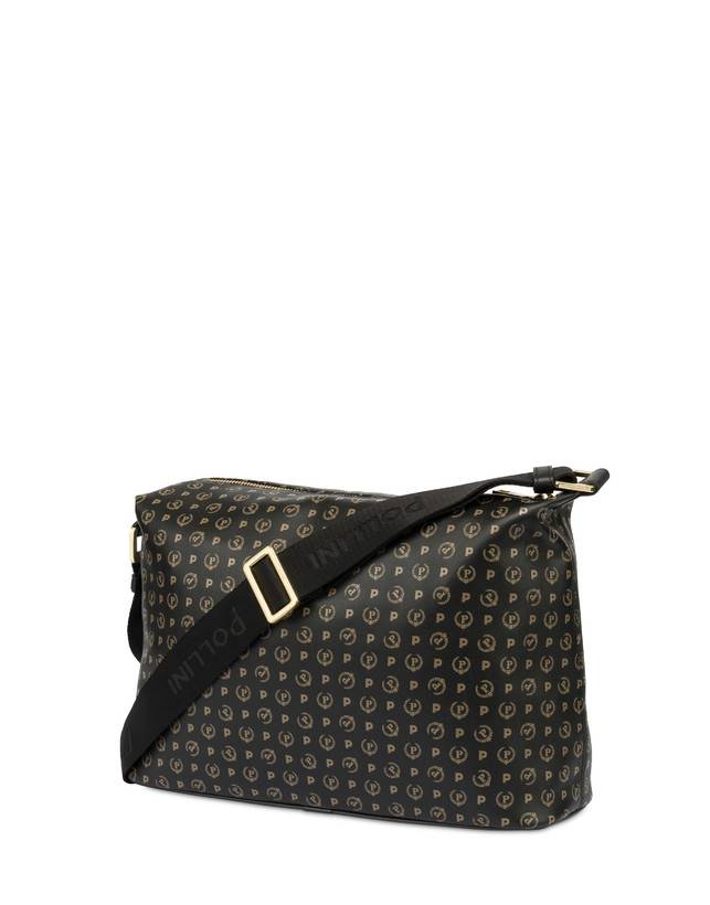 Pollini Borsa A Spalla Heritage Soft Touch Nero/nero Online