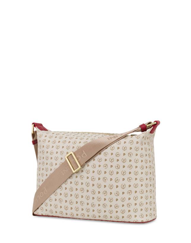 Pollini Borsa Hobo Heritage Logo Classic Avorio/lacca Offerte