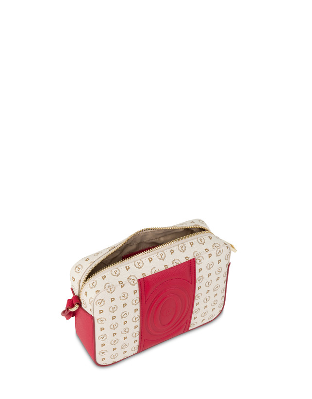 Pollini Borsa A Tracolla Heritage 70th Anniversary Avorio/rosso I Più Venduti