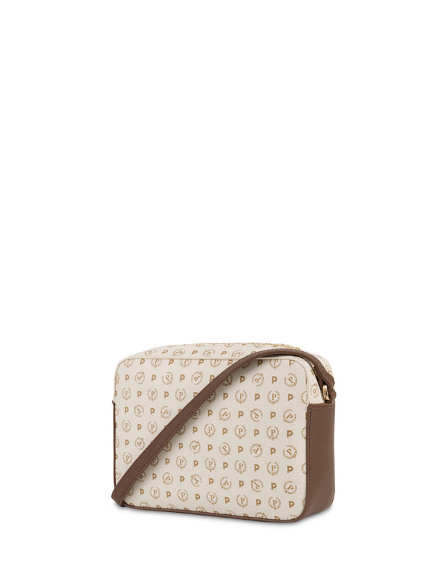 Pollini Borsa A Tracolla Heritage 70th Anniversary Avorio/marrone In Saldo