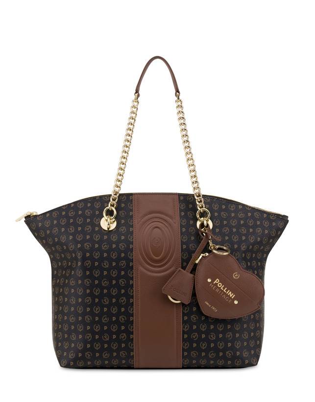 Pollini Tote Bag Heritage 70th Anniversary Nero/marrone Nuova