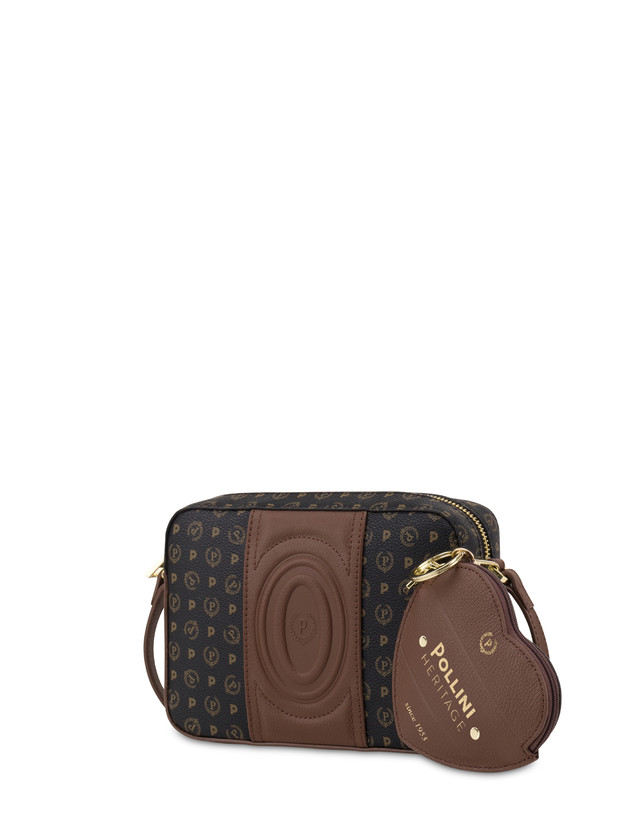 Pollini Borsa A Tracolla Heritage 70th Anniversary Nero/marrone Moda