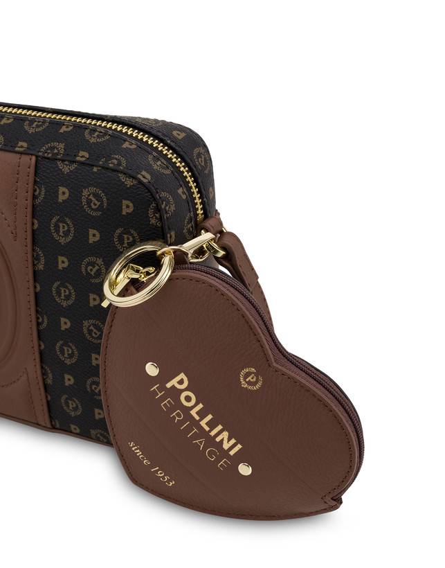 Pollini Borsa A Tracolla Heritage 70th Anniversary Nero/marrone Moda