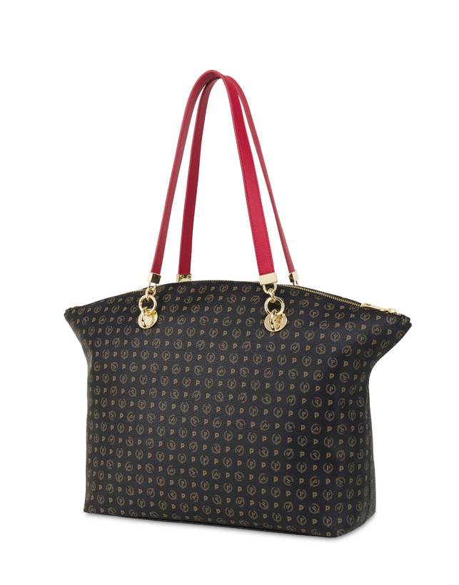 Pollini Tote Bag Heritage 70th Anniversary Nero/rosso 2025