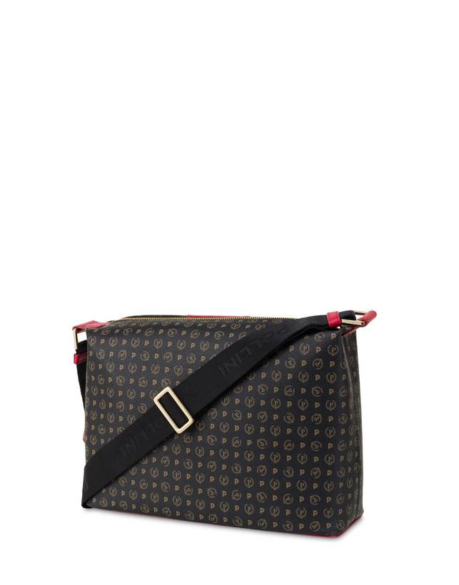 Pollini Borsa A Spalla Heritage 70th Anniversary Nero/rosso Italy