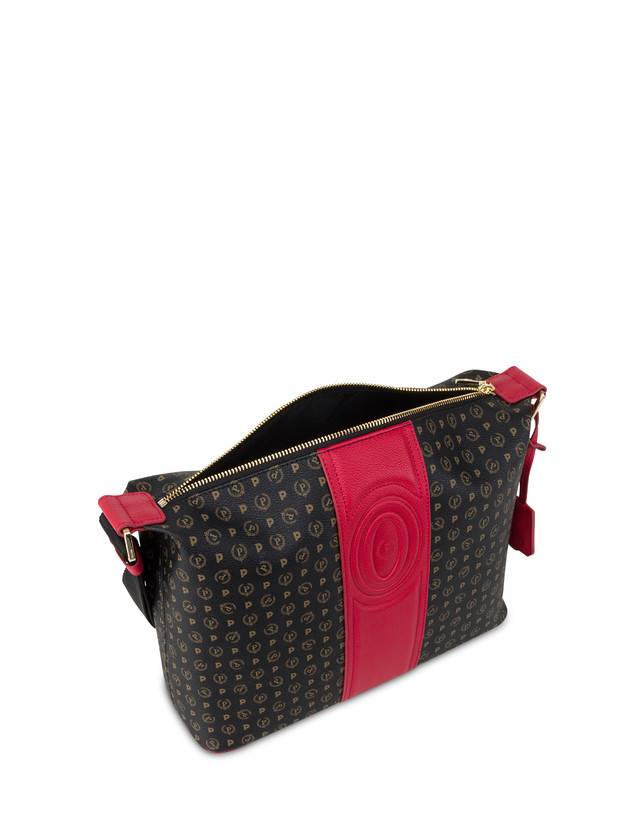 Pollini Borsa A Spalla Heritage 70th Anniversary Nero/rosso Italy