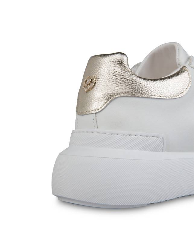 Pollini Sneaker Avorio/platino/bianco Shopping Online