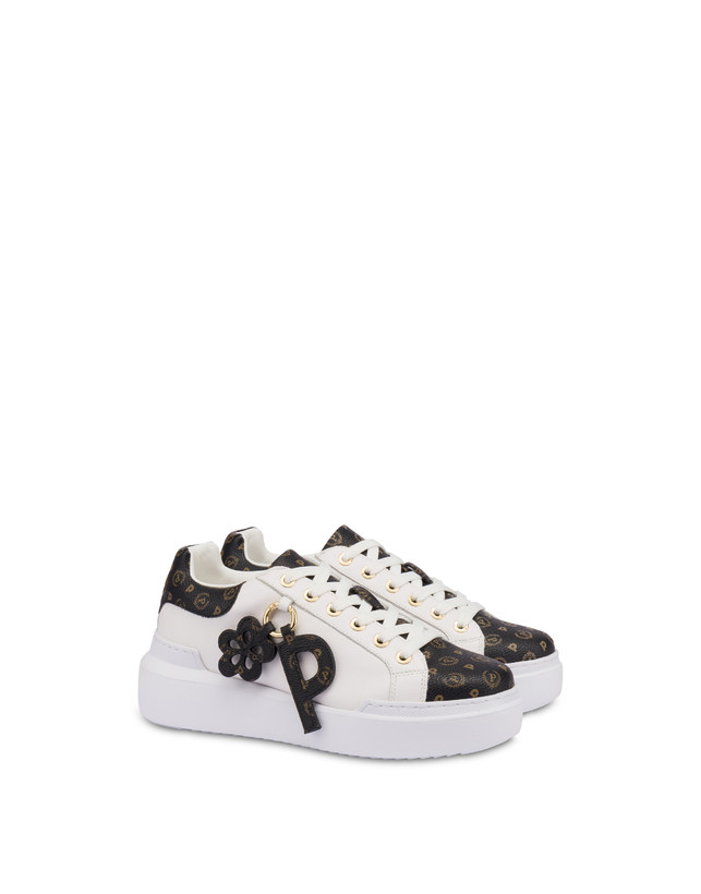 Pollini Sneakers Con Charm Heritage Carry Nero Sottocosto