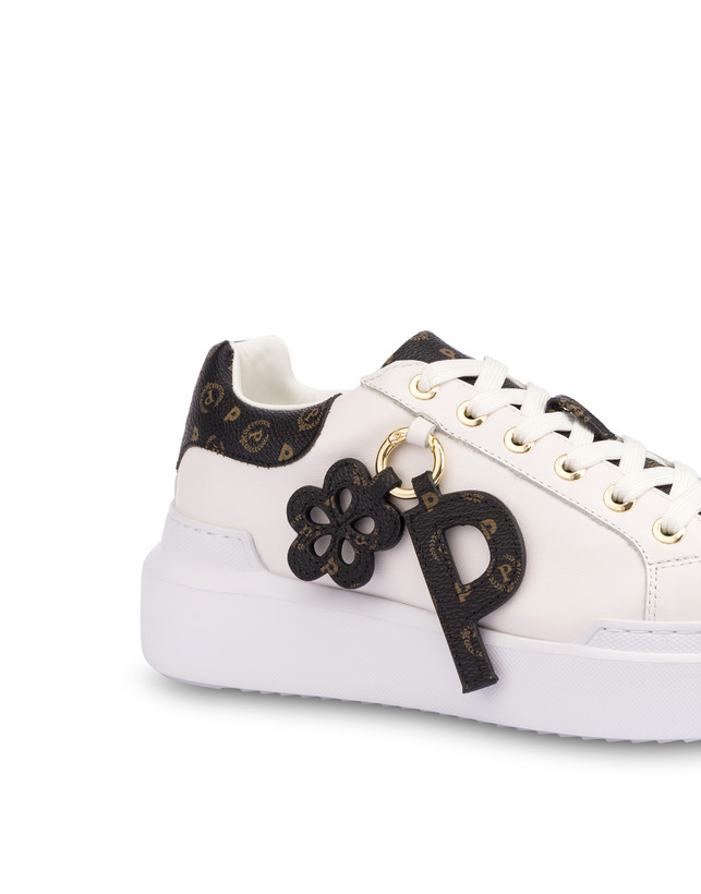 Pollini Sneakers Con Charm Heritage Carry Nero Sottocosto