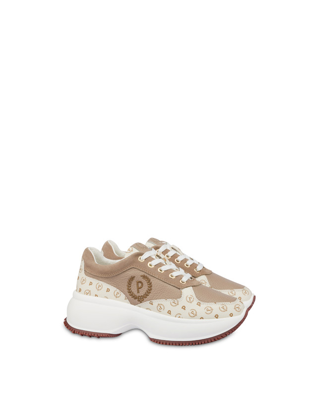 Pollini Sneakers Pong Heritage Avorio/avorio Sconto