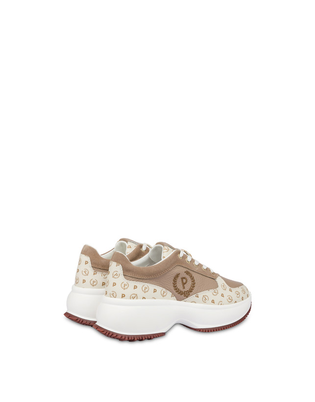 Pollini Sneakers Pong Heritage Avorio/avorio Sconto