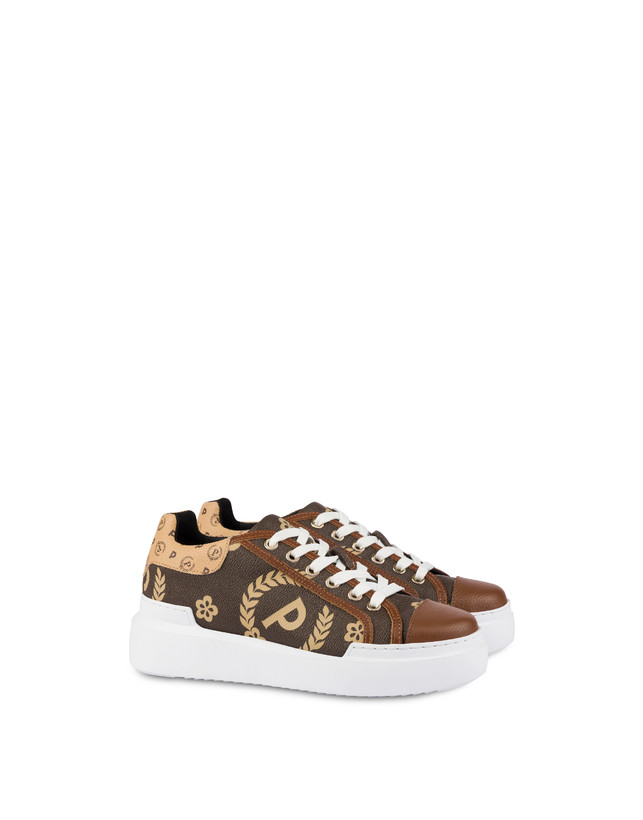 Pollini Sneakers Maxi Heritage Day Sì! Crema/marrone/marrone Online