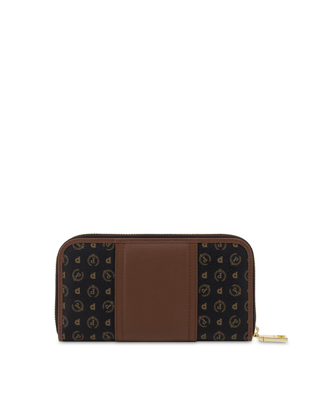 Pollini Portafoglio Zip Around Heritage 70th Anniversary Nero/marrone Outlet