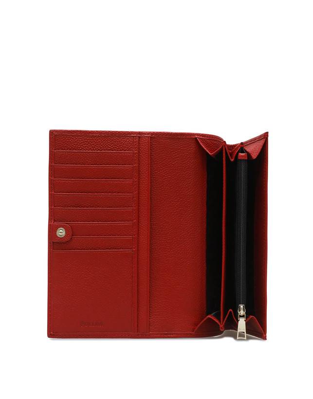 Pollini Portafoglio Heritage Logo Classic Avorio/lacca Vendita Calda
