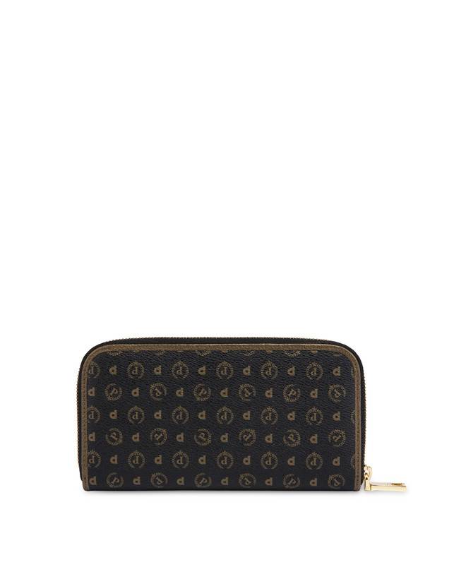 Pollini Portafoglio Con Zip Special Heritage. Avorio/nero/bronzo Negozio