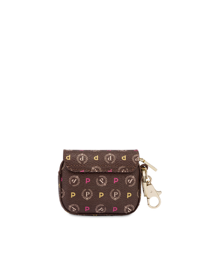 Pollini Charm Mini Borsa A Spalla Heritage Multicolor/marrone Spedizione Gratuita
