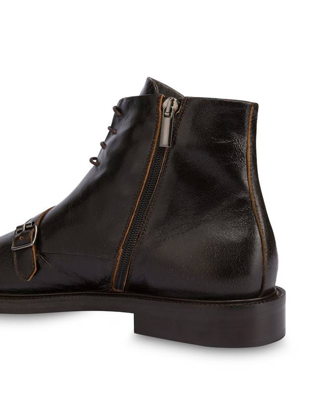 Pollini Stivaletti In Capra 1920 T.moro Qualità Garantita