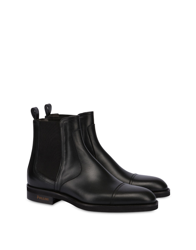Pollini Beatles In Vitello Liscio Gentlemen's Club Nero Promozione Limitata
