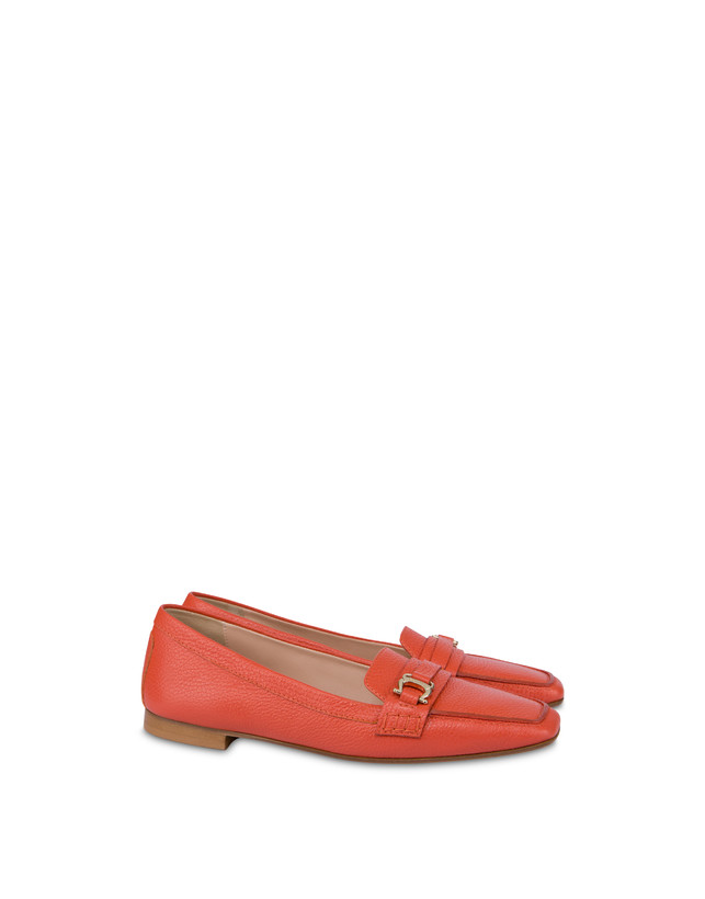 Pollini Mocassini In Vitello Uptown Cannella Prezzo Ridotto