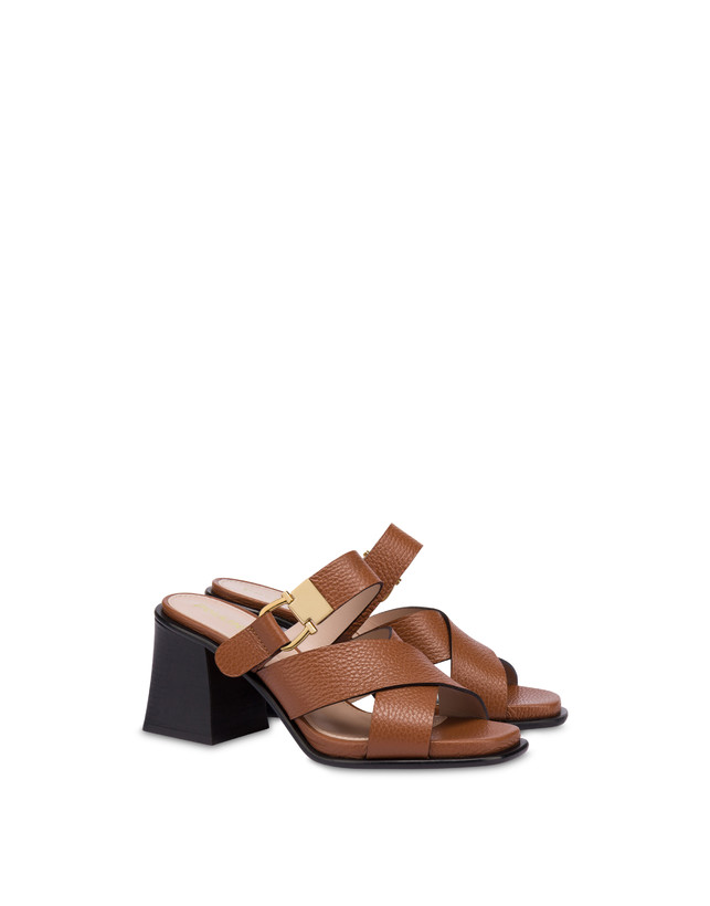 Pollini Sandali In Vitello Synthesis Toffee Vendita