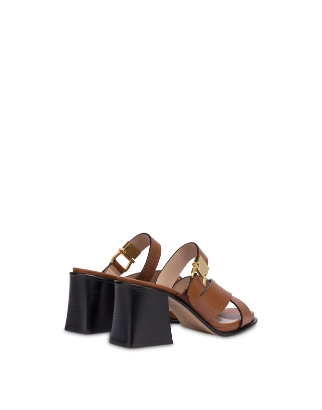 Pollini Sandali In Vitello Synthesis Toffee Vendita