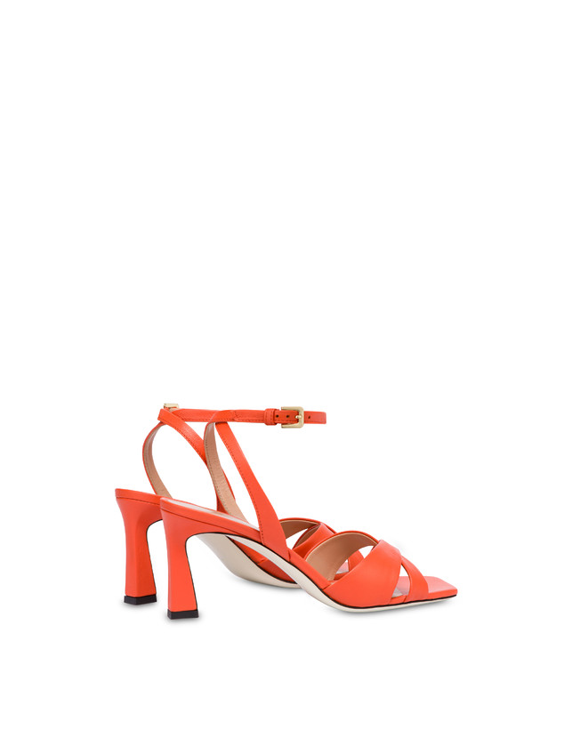 Pollini Sandali In Nappa Cote D'azur Coral Acquista Ora