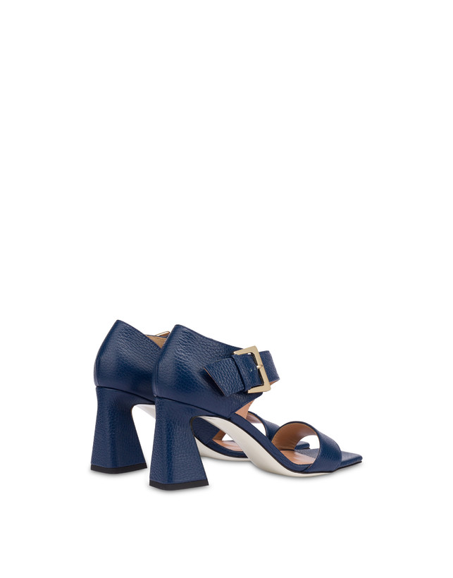 Pollini Sandali In Vitello Con Fibbia Ethos Navy Online