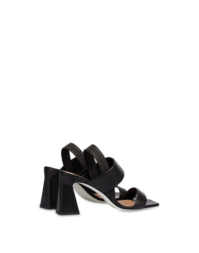 Pollini Sandali In Nappa Imbottita Nero Hotsell