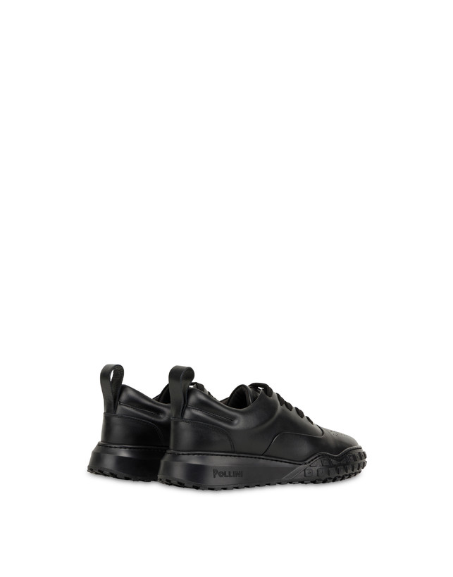 Pollini Sneakers In Vitello Runabout Saldi Di Fabbrica