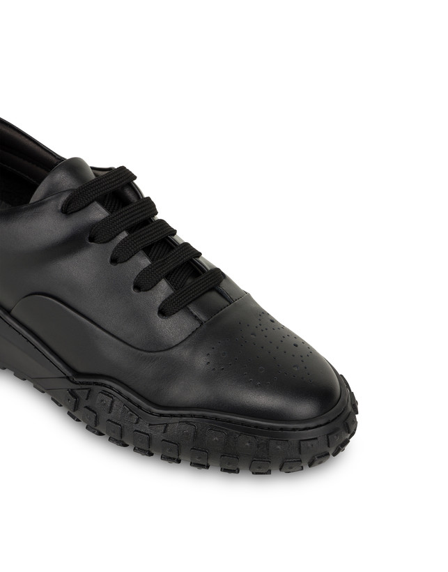 Pollini Sneakers In Vitello Runabout Saldi Di Fabbrica