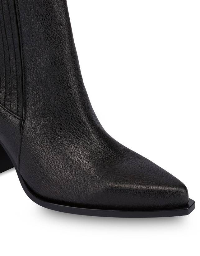 Pollini Stivaletti In Capra Madras Texas Flair Nero Soddisfazione Garantita