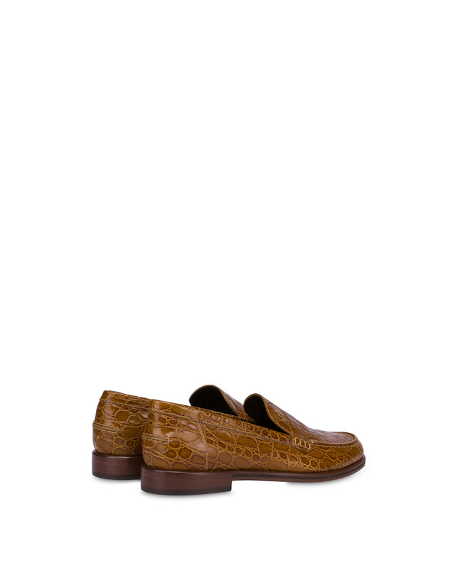 Pollini Mocassini In Vitello Stampa Cocco Oxford Affare Del Giorno