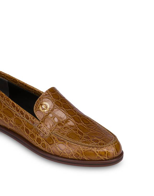 Pollini Mocassini In Vitello Stampa Cocco Oxford Affare Del Giorno