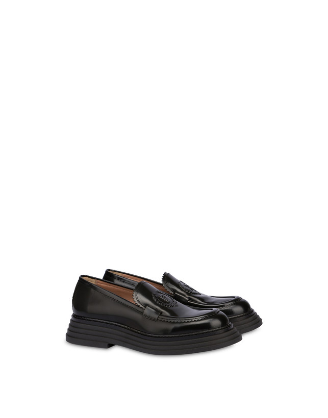Pollini Mocassini In Vitello Abrasivato Stairway Nero Online